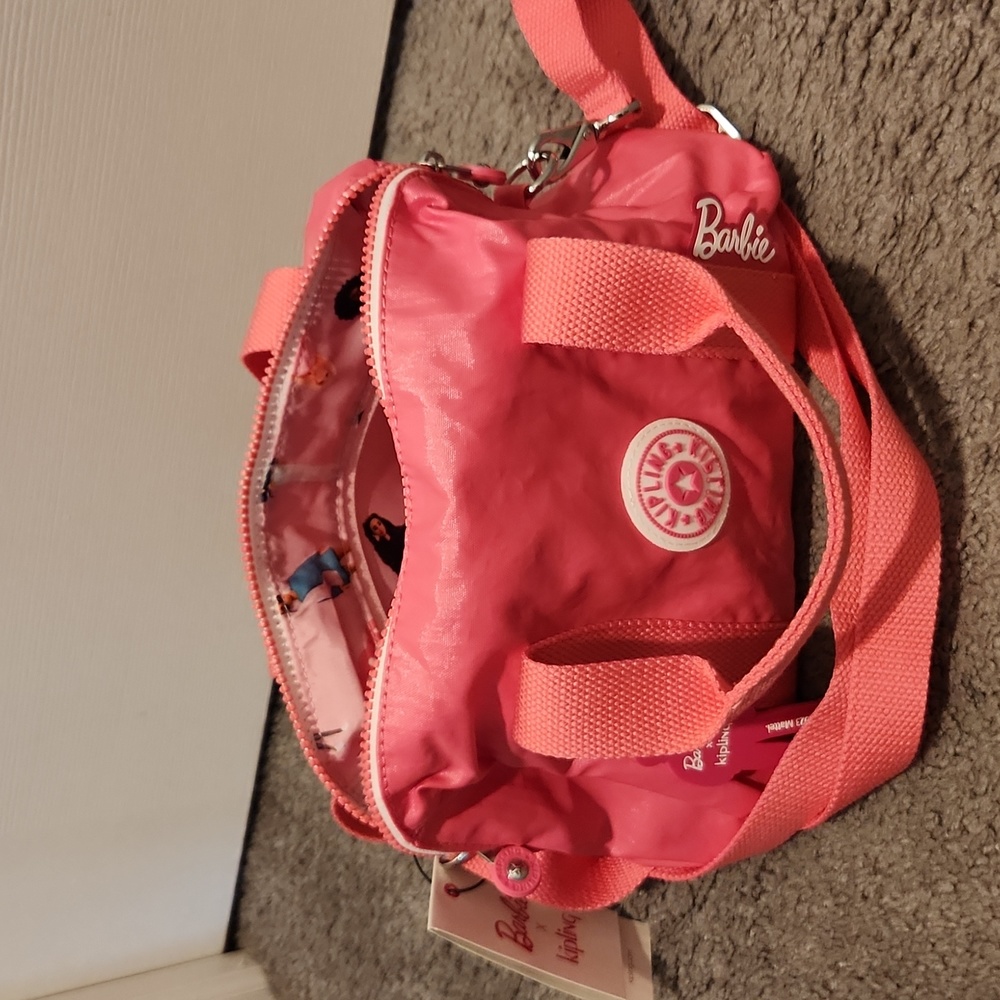 Kipling Barbie Bina M Small Nylon Crossbody Handbag